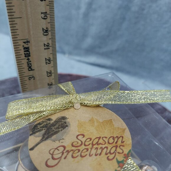 Gold Mini Champagne Bucket Candles Set Of 6 In Clear Gift Box With Gold Ribbon - Picture 9 of 9